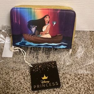 Loungefly zip around Pocahontas just around the river bend Wallet new with tags